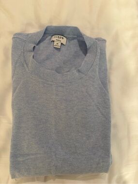 J. Crew Light Blue Crewneck Sweater